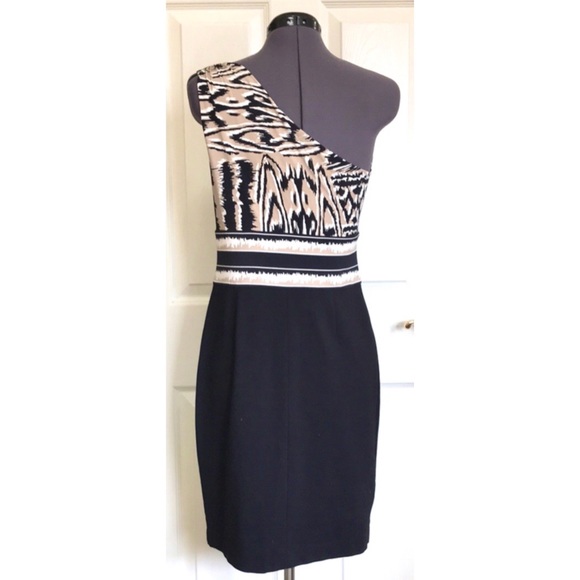 BCBGMaxAzria One Shoulder Dress - Picture 7 of 16